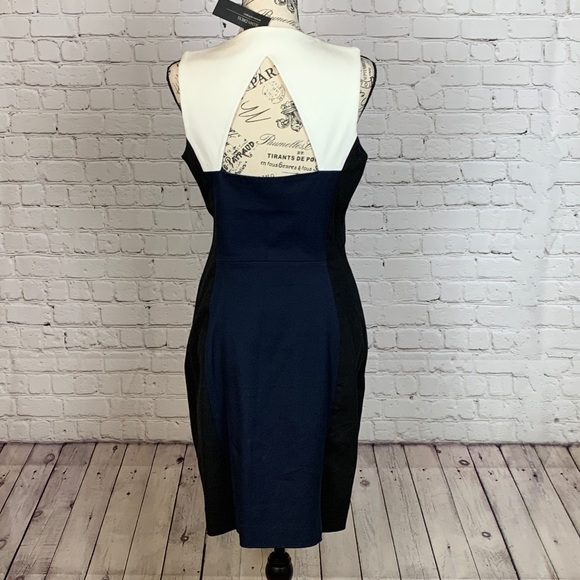 Banana Republic Blue/Black Sloan Dress - Picture 2 of 6